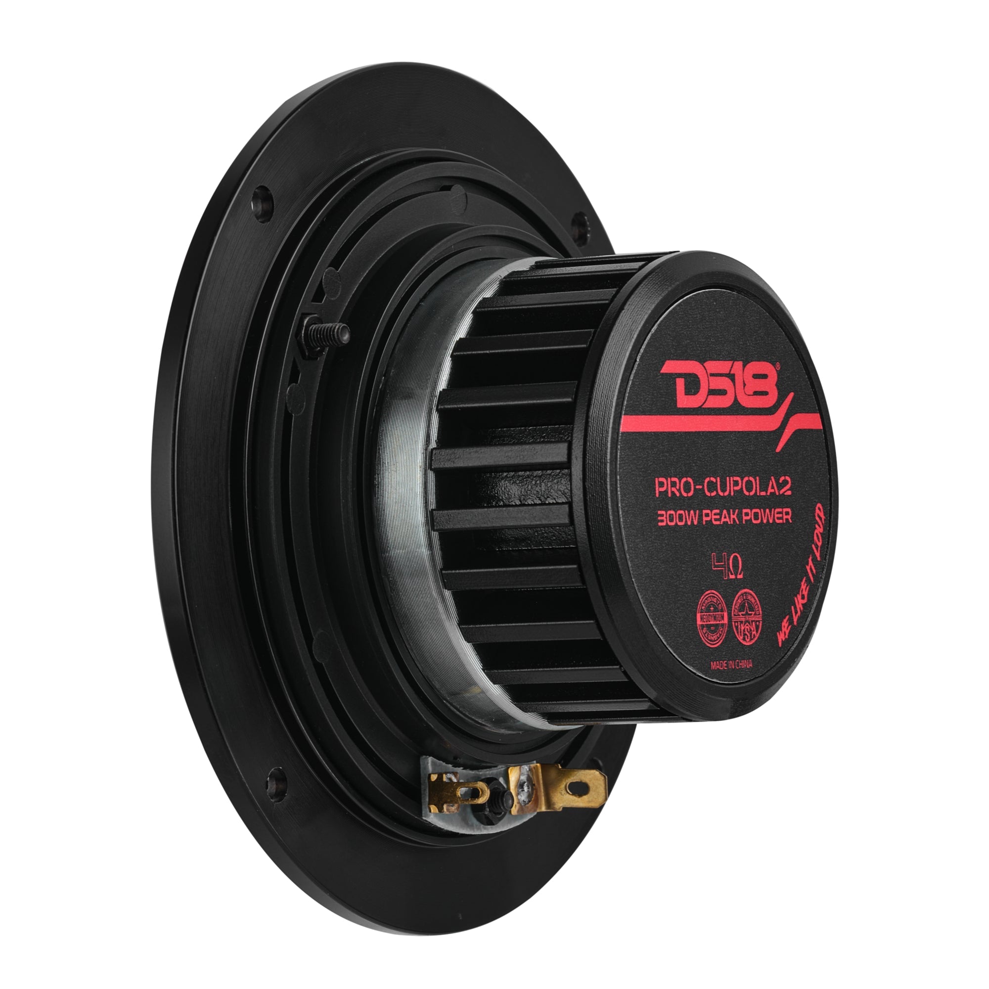 4" High End Professional Soft Dome Mid Range Loudspeaker with Neodymium Magnet | 200W RMS 4-Ohm - DS18