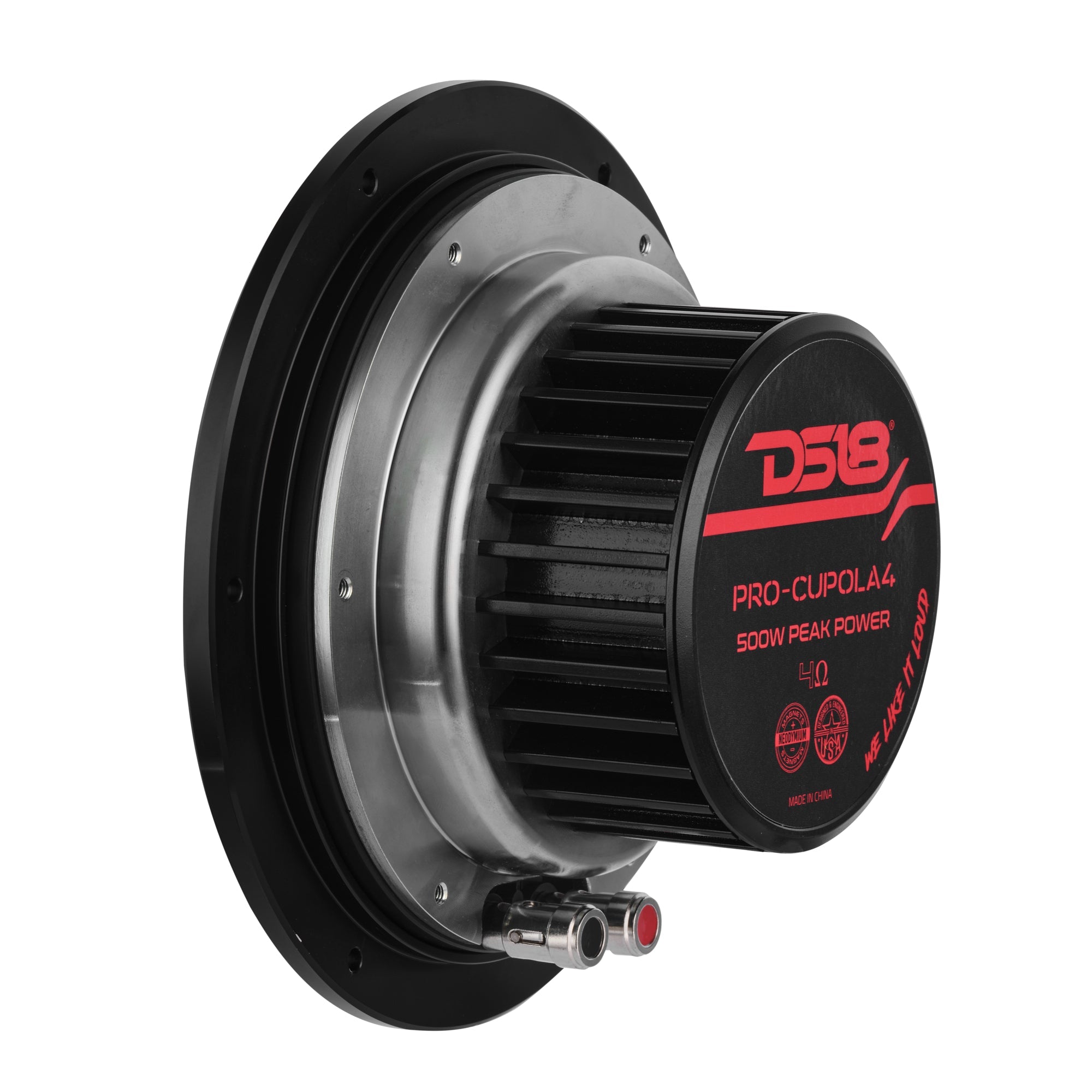 7'' High End Professional Soft Dome Mid Range Loudspeaker with Neodymium Magnet | 400W RMS 4-Ohm - DS18
