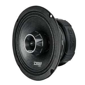 PRO-ZT 6.5" Coaxial Mid-Range Loudspeaker with Water-Resistant Cone Built-in Bullet Tweeter and Grill | 225W RMS 4-Ohm - DS18