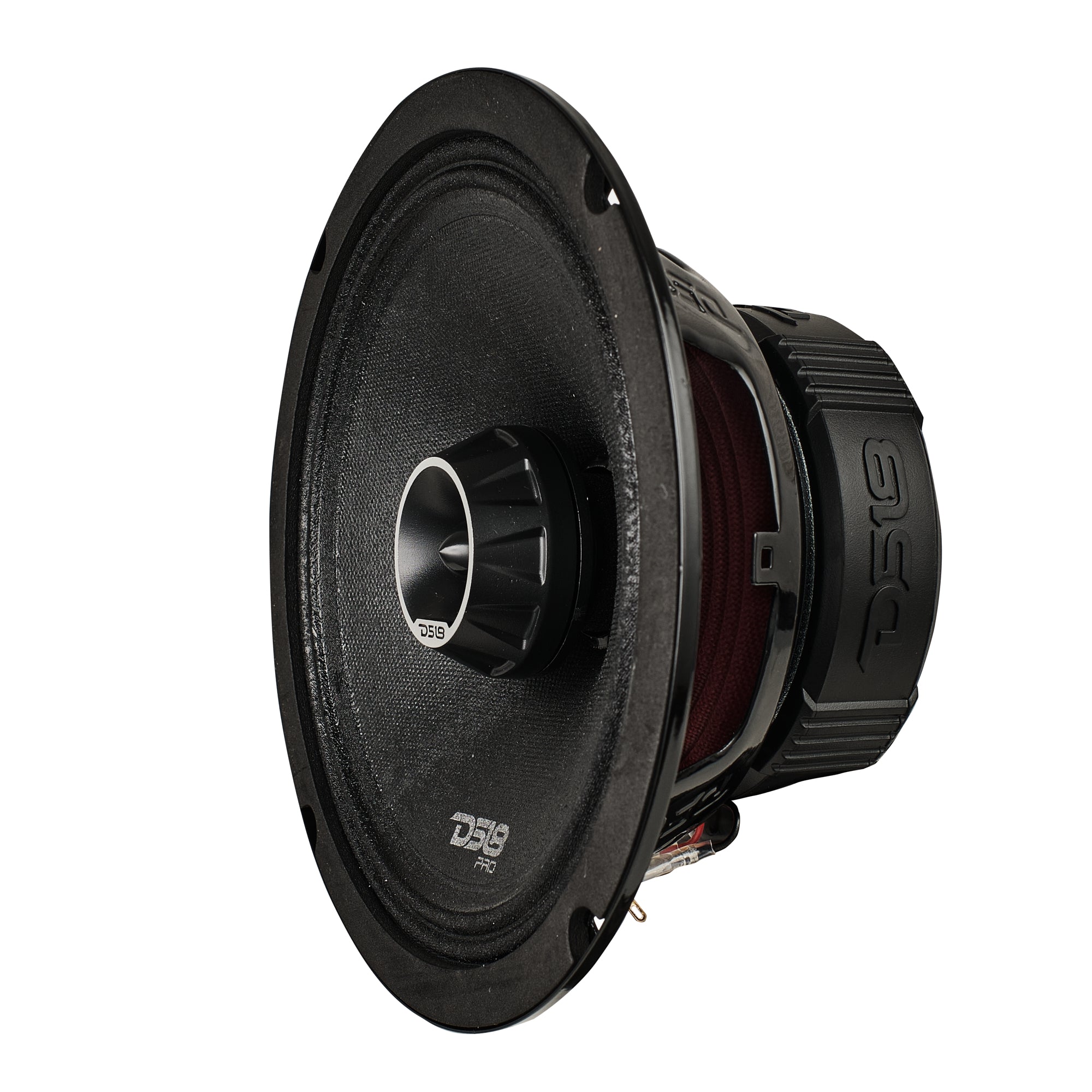 PRO-ZT 8" Coaxial Mid-Range Loudspeaker with Water Resistant Cone Built-in Bullet Tweeter and Grill 275 Watts Rms 4-Ohm (2