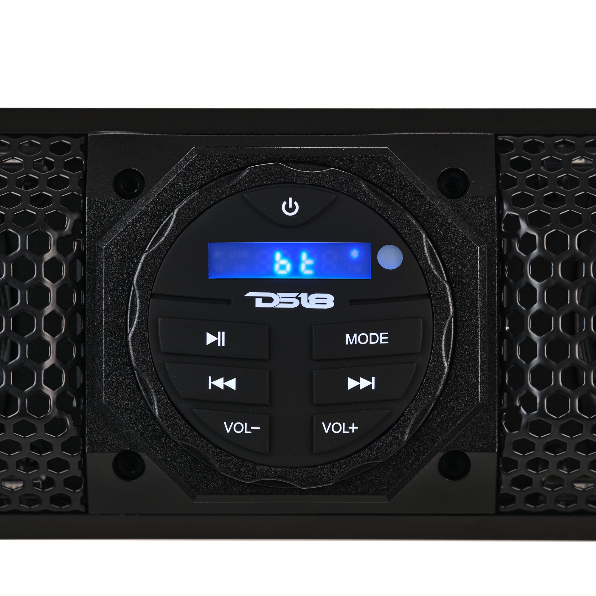 37" Marine Amplified Soundbar with Bluetooth USB & RGB Lighting 10 Speakers 1200 Watts - DS18