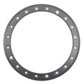 SB8-SB9 15" BEADLOCK RING 10MM 20-HOLE GLOSS BRUSHED GREY