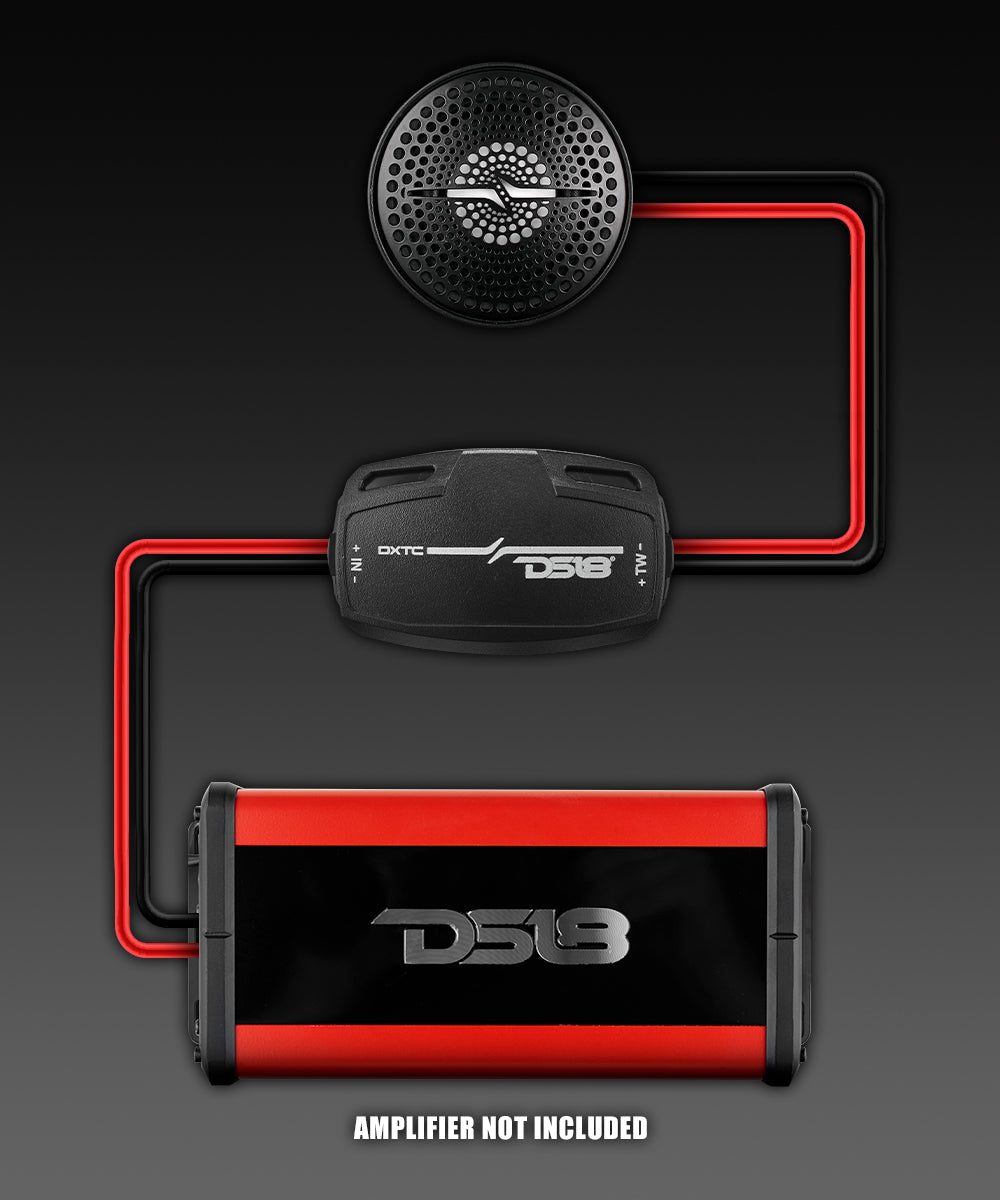 2" Encapsulated Dome Tweeter With Ceramic Diaphragm & External Crossover - DS18
