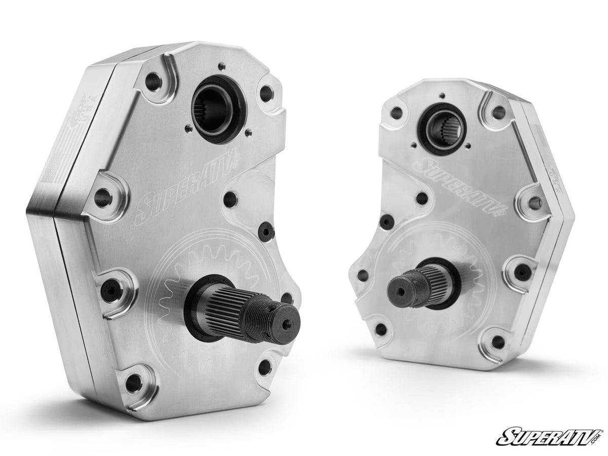 Polaris Ranger XP 1000 6in. Portal Gear Lift - Single Idler - 45% Gear Reduction - Billet Housing