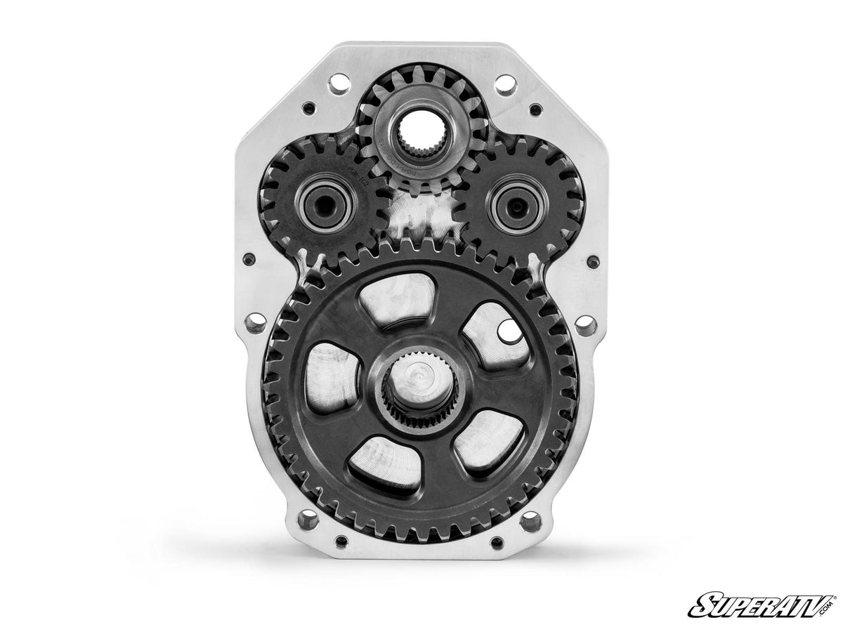 Can-Am Maverick X3 6in. Portal Gear Lifts - Dual Idler - 60% Gear Reduction - Billet Housing - With Frame Stiffener