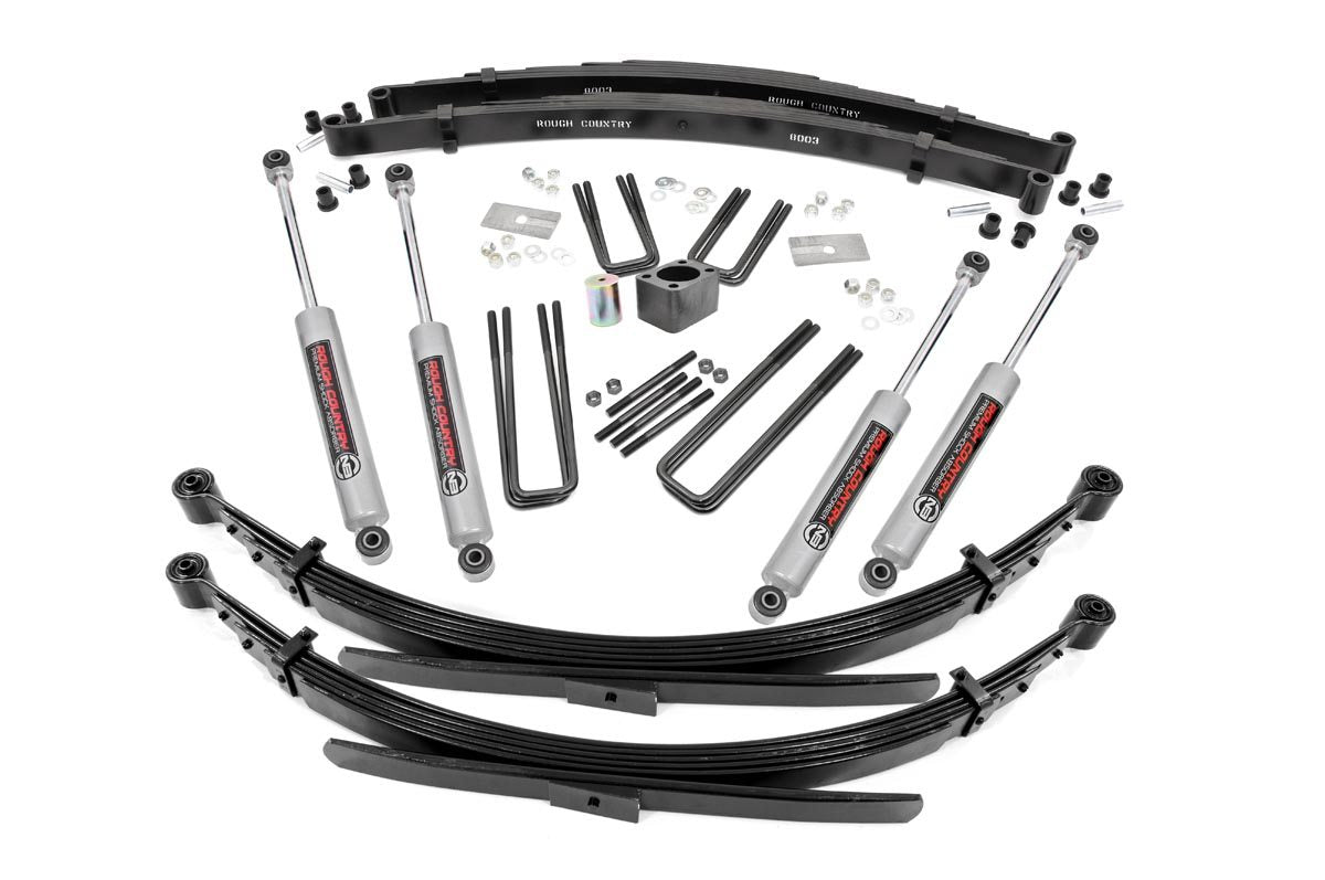 4 Inch Lift Kit | Rear Springs | Dodge W200 Truck/W300 Truck 4WD (1978-1980)