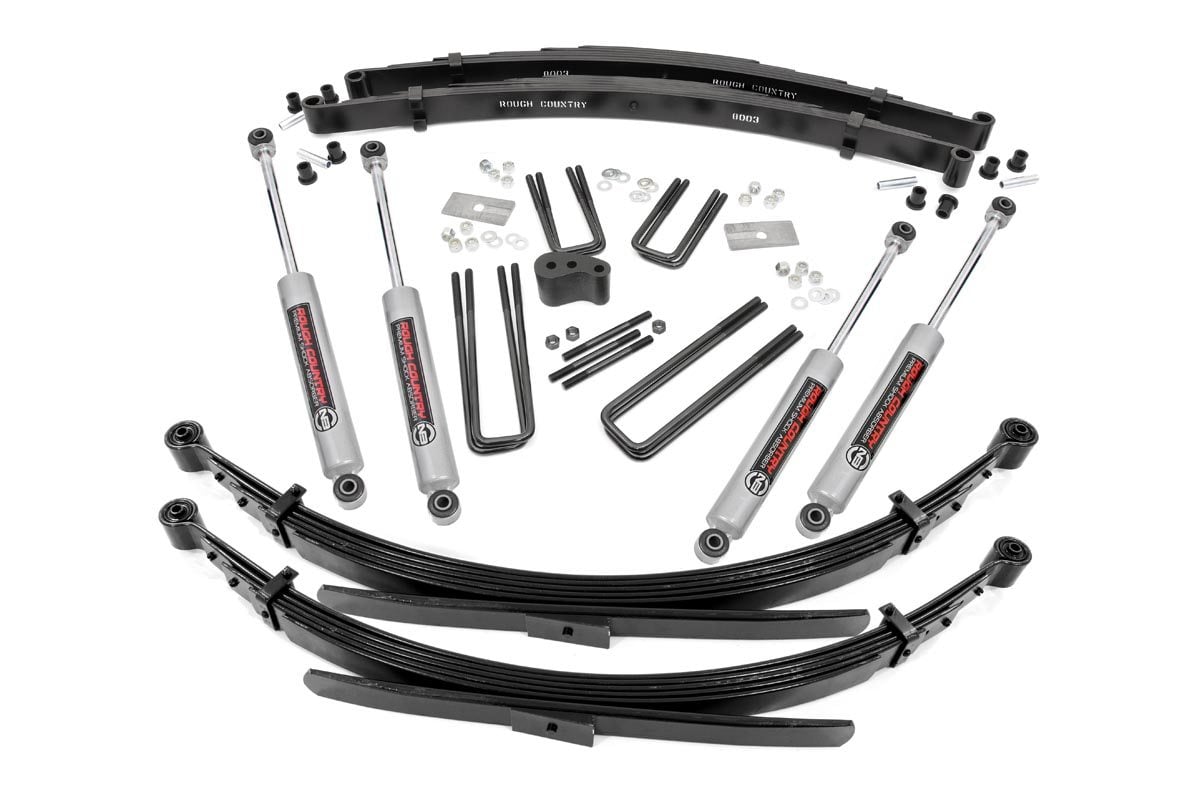 4 Inch Lift Kit | Rear Springs | Dodge W200 Truck/W300 Truck 4WD (1978-1980)
