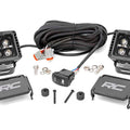 LED Light Kit | Cowl Mount | 2" Black Pair | White DRL | Jeep Gladiator JT/Wrangler JL (18-26)