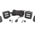 LED Light Kit | Cowl Mount | 2" Black Pair | Jeep Gladiator JT/Wrangler JL (18-26)