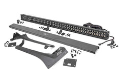 LED Light Kit | Windshield | 50" BLK Dual Row | Amber DRL | Jeep Gladiator JT/Wrangler JL (18-26)
