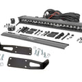 LED Light Kit | Bumper Mount | 20" Black Single Row | White DRL | Ram 2500 (03-18)/3500 (03-18)