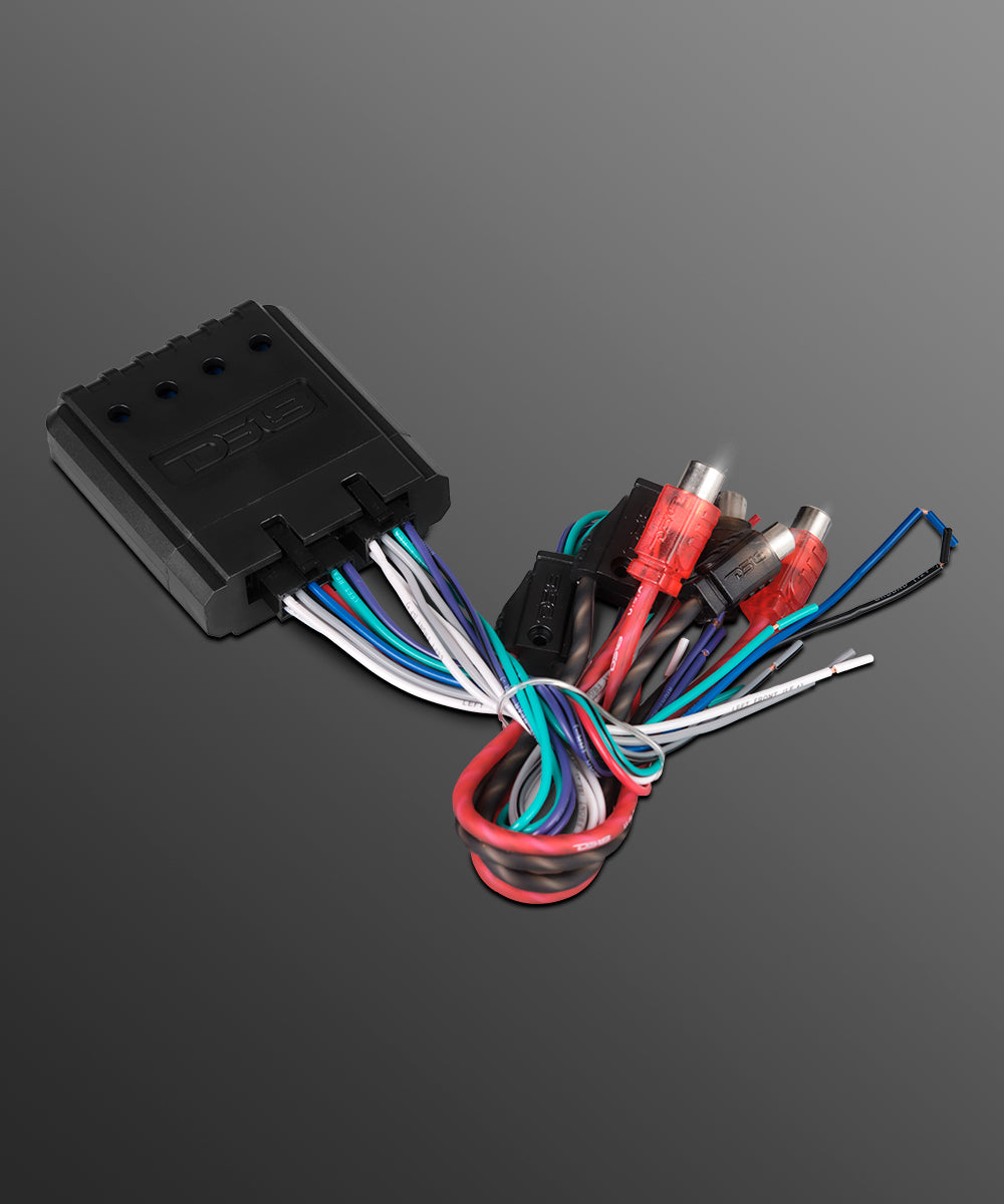 4 Channel Line Output Converter with Auto Turn-On and Speaker Emulator - DS18