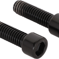 4/110 CENTER CAP SCREWS M4X16-2PCS BLACK