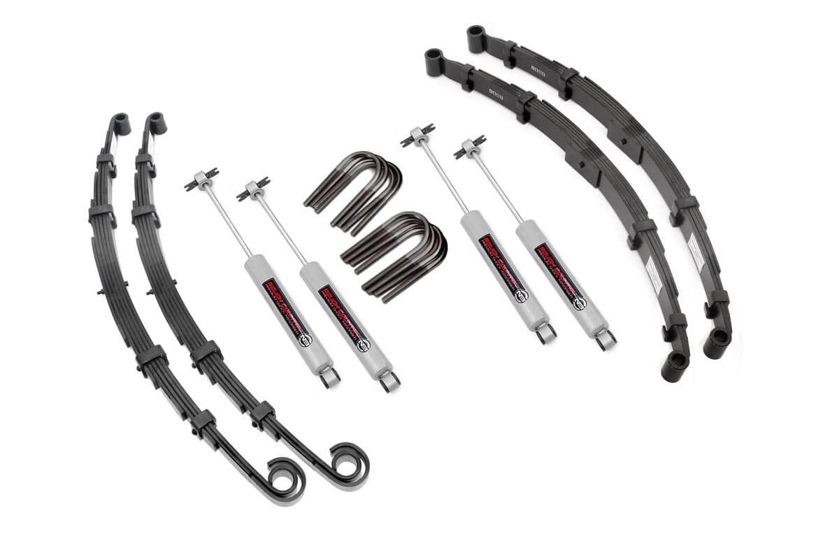 2.5 Inch Lift Kit | Jeep CJ5/CJ7 4WD (1955-1968)