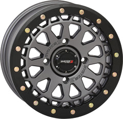 SB6 BL WHEEL 15X7 4+3 (+10MM) 4/156 GUN METAL GREY