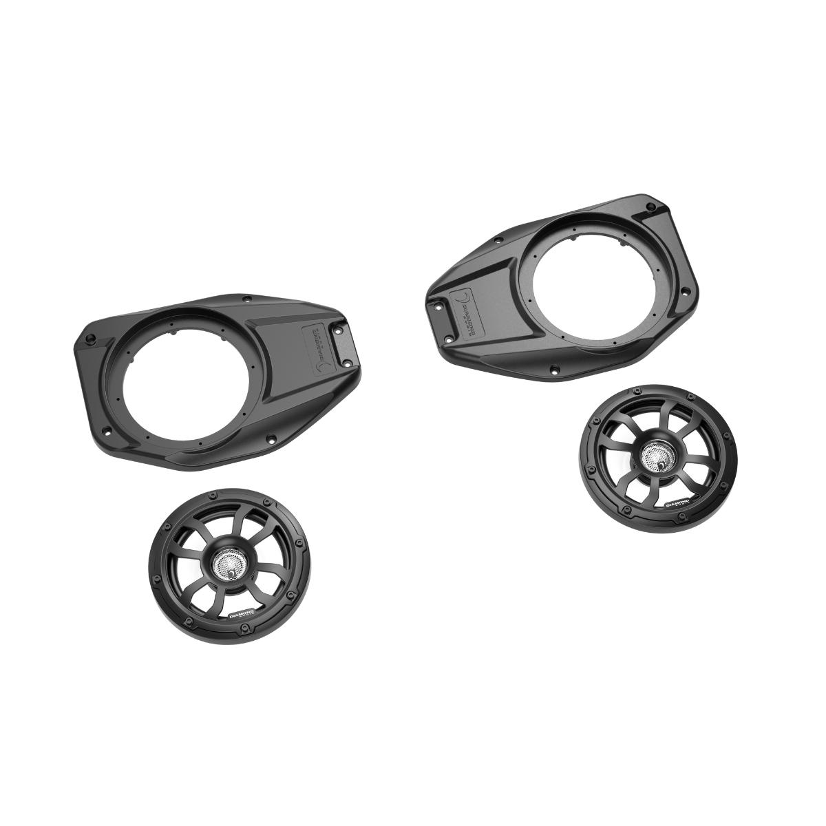 VSPJP65 -6.5" Speaker pods for 2018-2023 Jeep Wrangler / Jeep Gladiator 2DR - 4DR