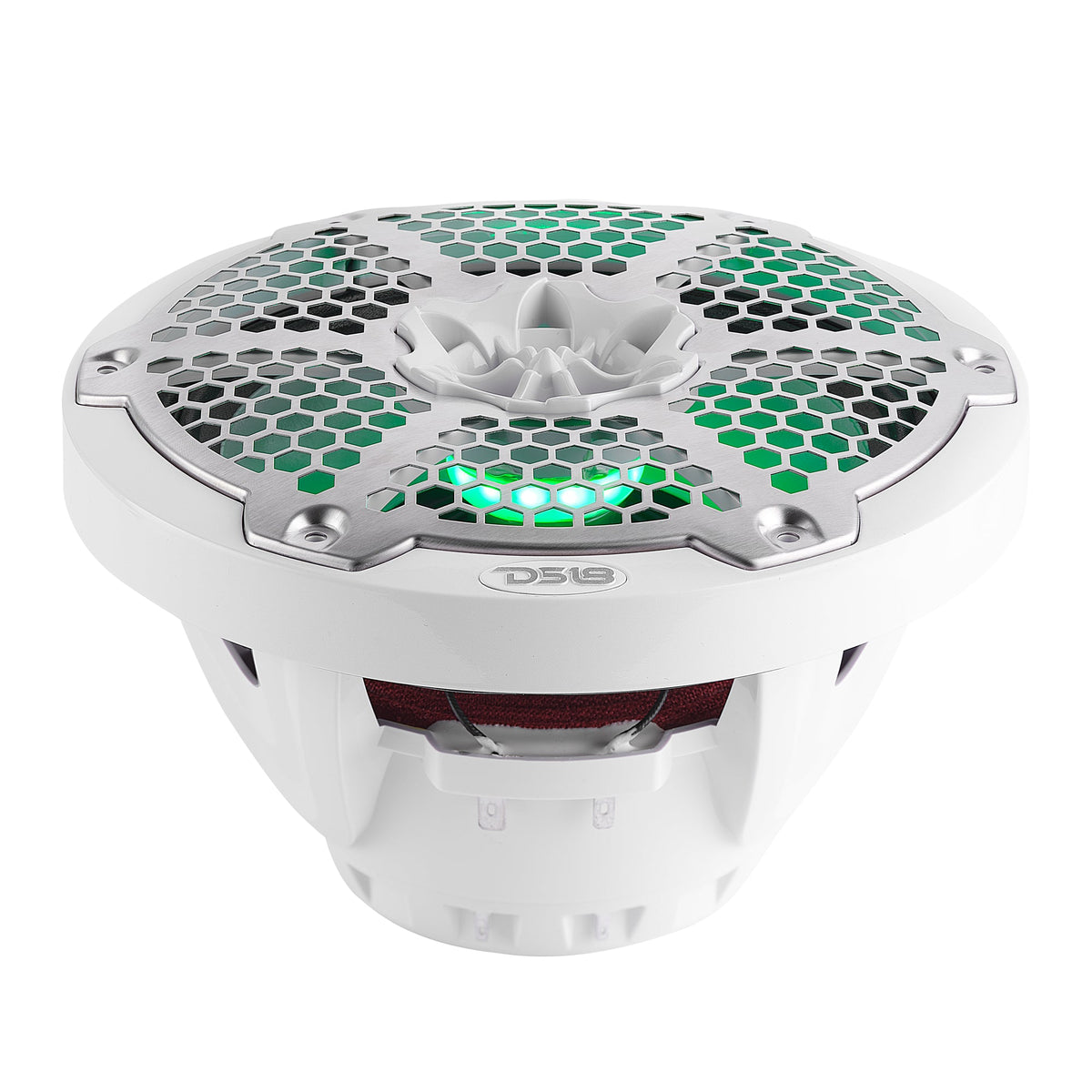 8” Marine 2-Way Hybrid Speaker with RGB LED, Compression Driver and Neodymium Magnet | 350W RMS 4-Ohm - DS18