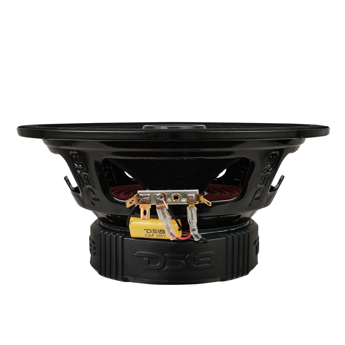 PRO-ZT 8" Coaxial Mid-Range Loudspeaker with Water Resistant Cone Built-in Bullet Tweeter and Grill 275 Watts Rms 4-Ohm (2