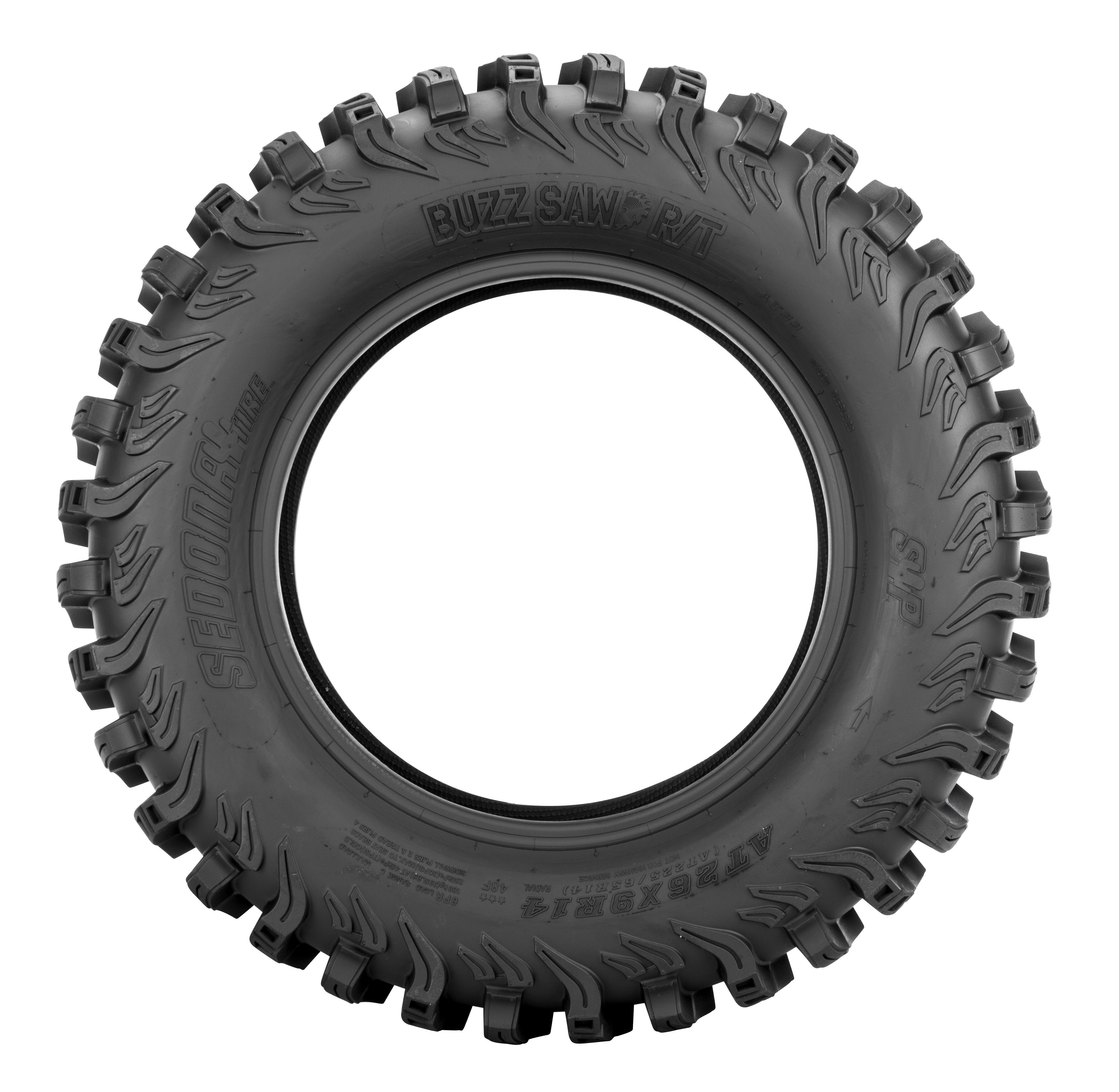 TIRE BUZZ SAW R/T 26X9R12 RADIAL 6PR LR410LBS