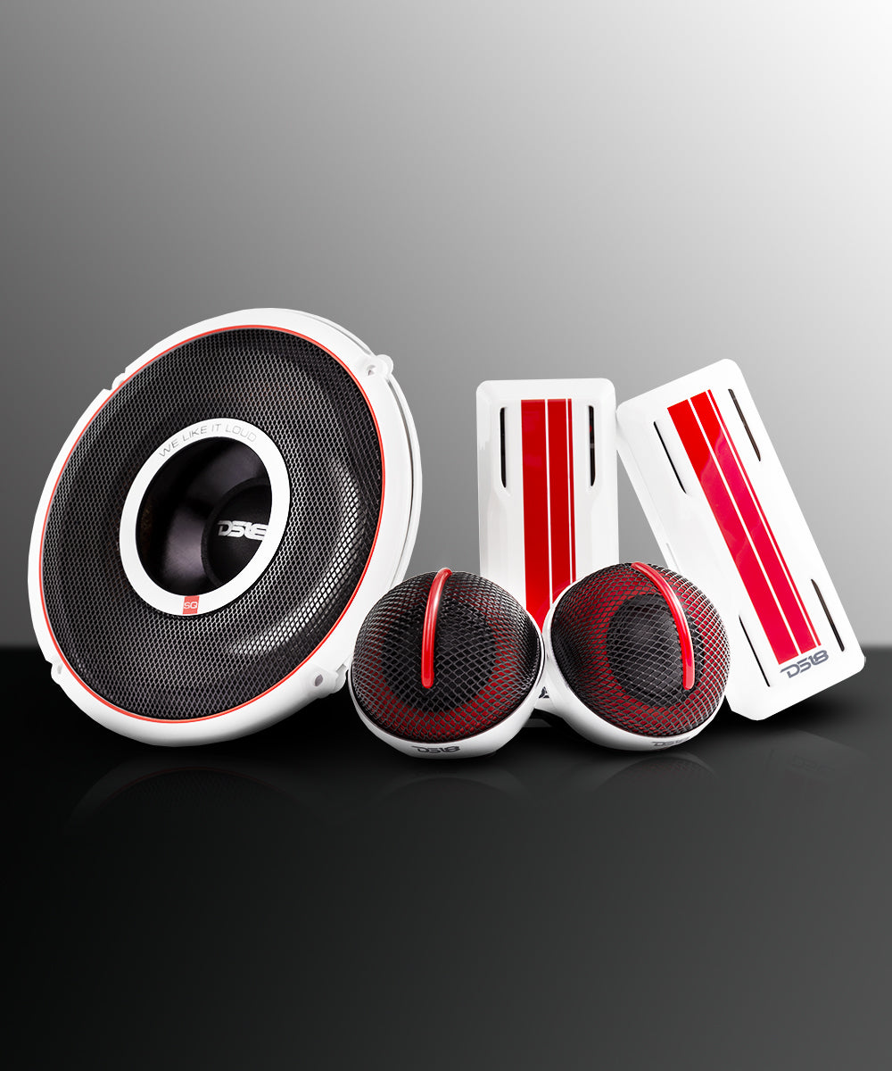 DS18 SQCOMP 6.5" 2 Way Coaxial Speaker - DS18