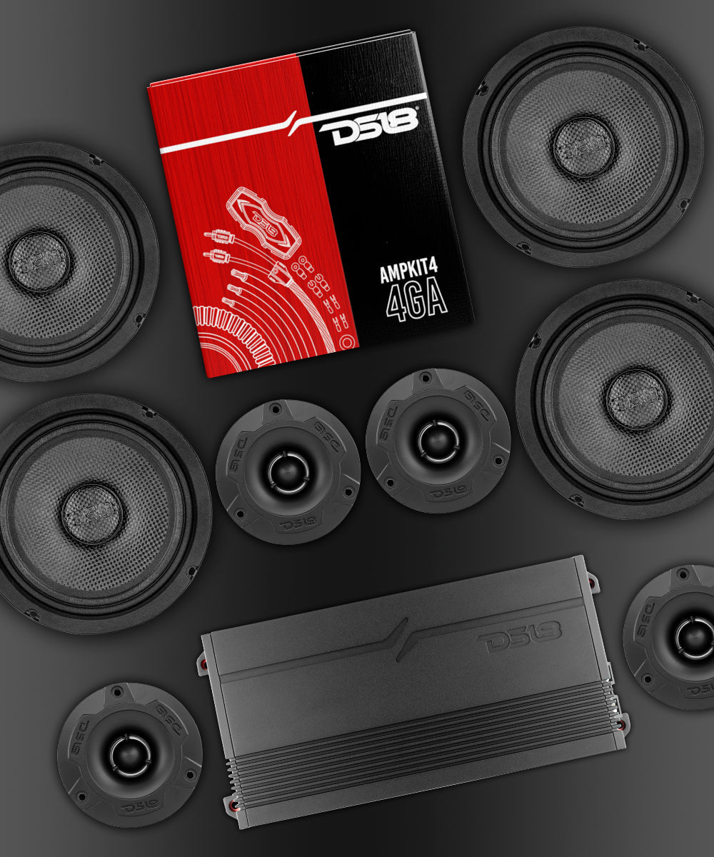 Stage2 Pro Audio MidBass Package - DS18