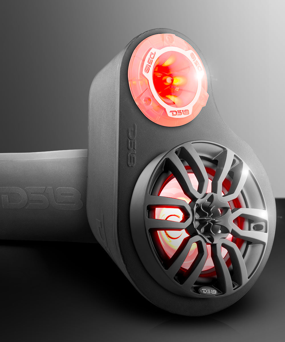 High Density Abs 2-Way Universal Pod Loaded With 8" Loudspeaker and 1 X 3.78” Tweeter - DS18