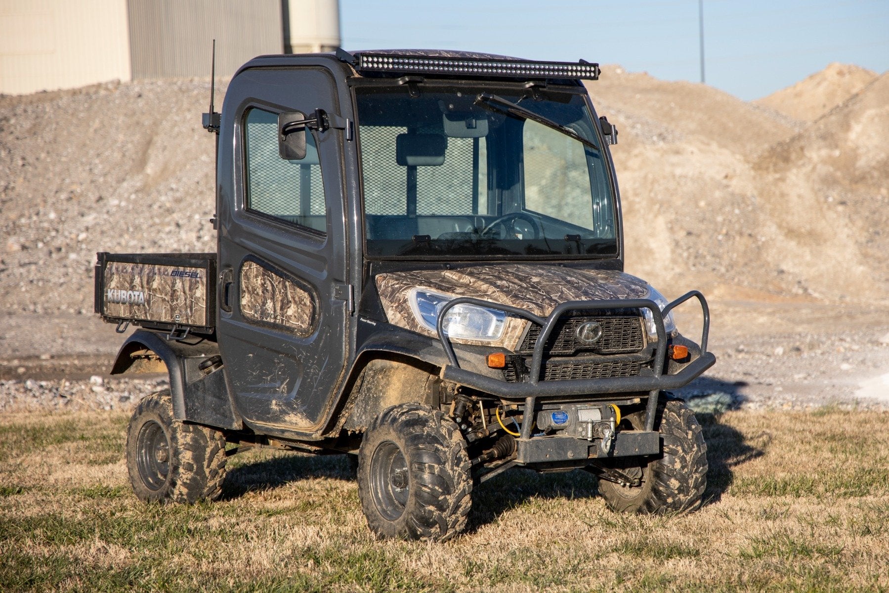 50" Single Row LED Light Kit | Black Series | Front-Facing | Kubota RTV-X900/RTV-X1100