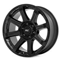 Rough Country 81 Series Wheel | One-Piece | Semi Gloss Black | 20x10 | 6x135 | -25mm