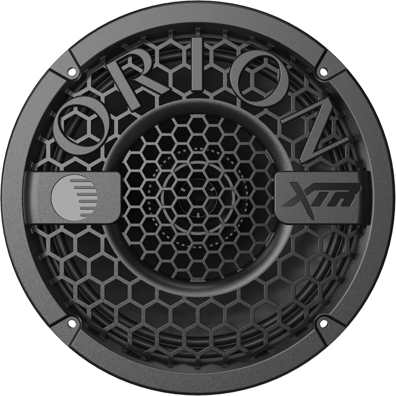 Orion XMT65.2 6.5" Water-Resistant Midrange Coaxial Speakers W/ Grills | 350W RMS 2 Ohm (Pair)