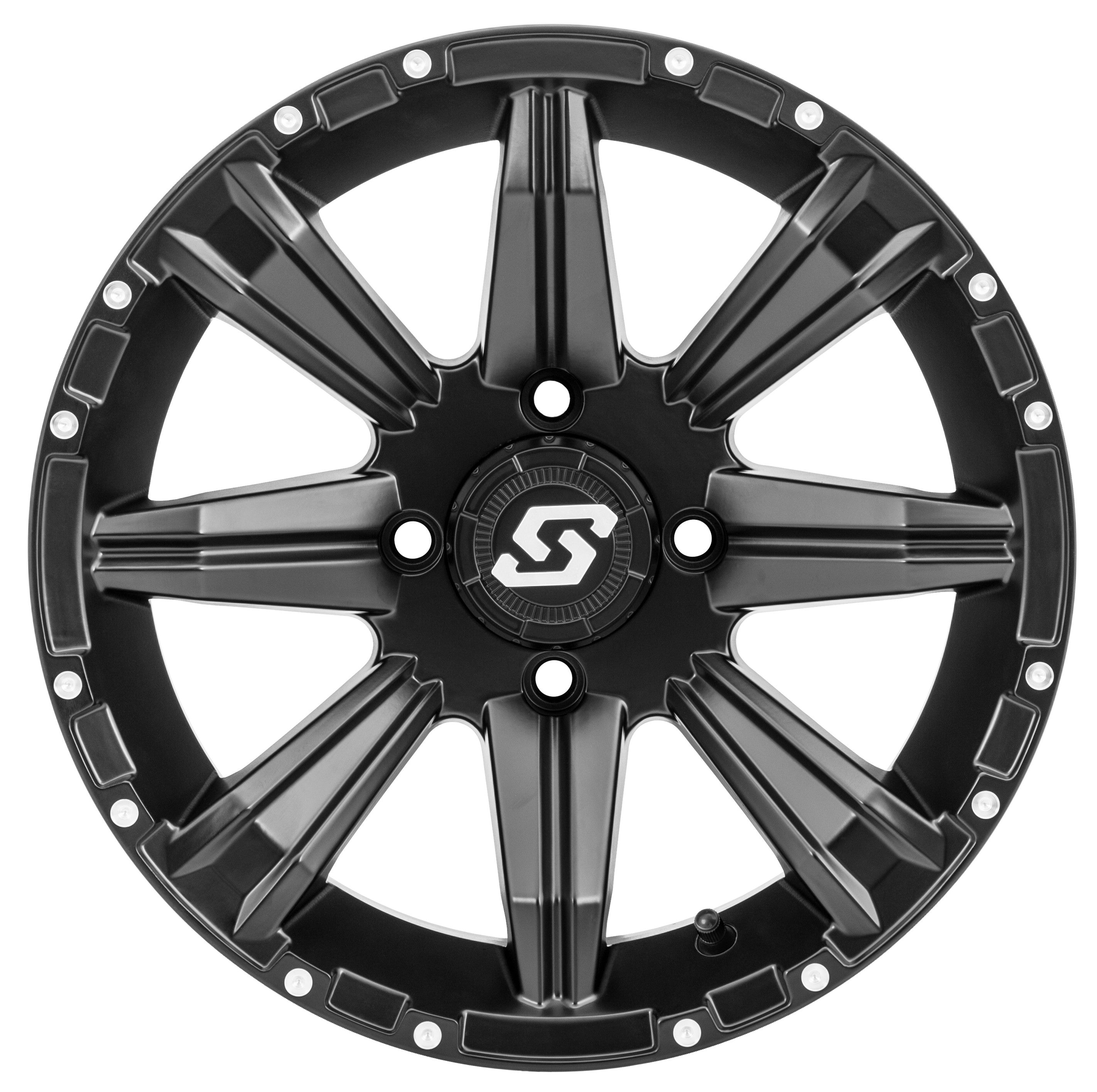 SPARX WHEEL 14X7 4/110 5+2 (+10MM) BLACK