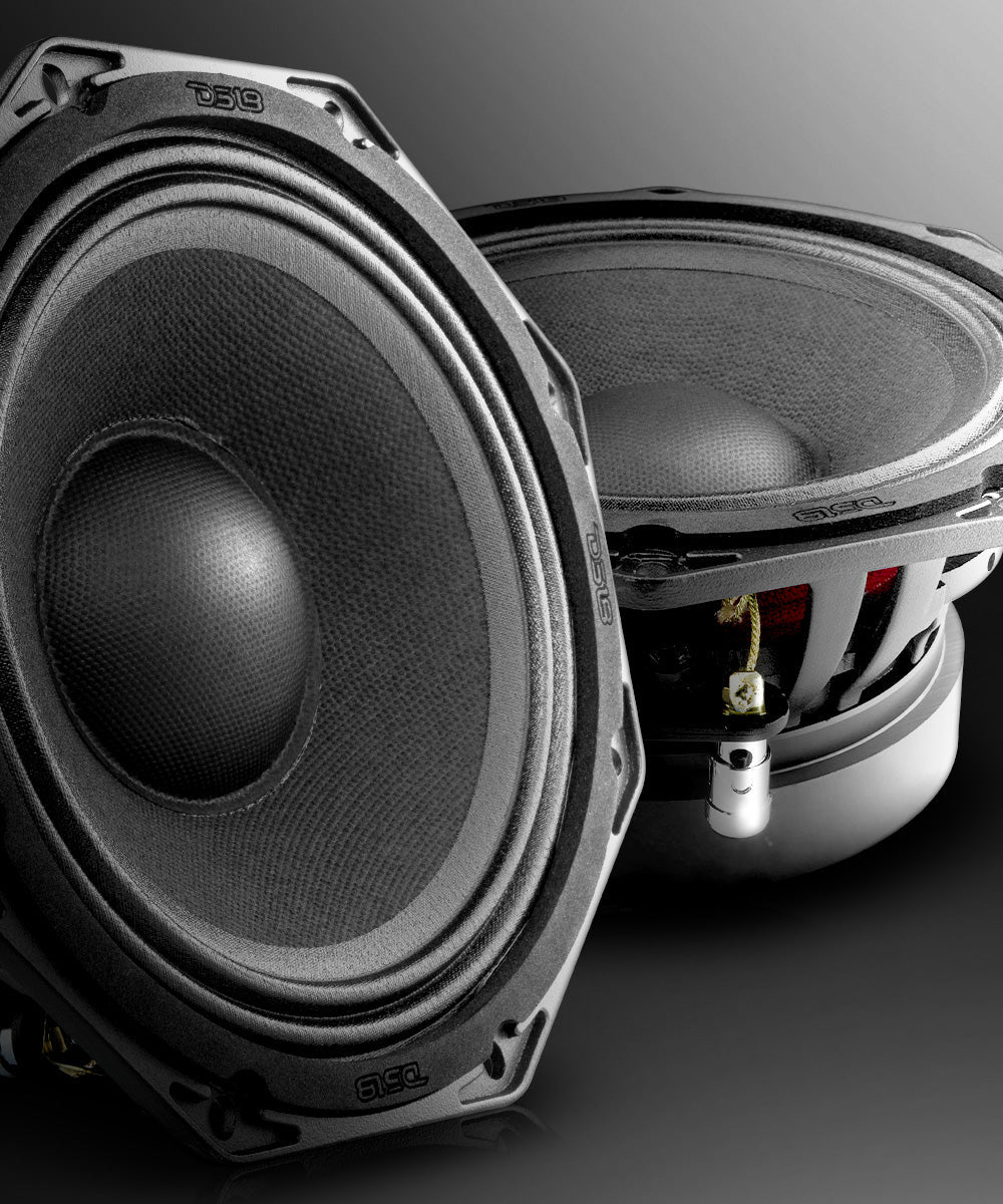 Octagonal 6.5" Mid-Range Loudspeaker 300 Watts Rms 8-Ohm - DS18
