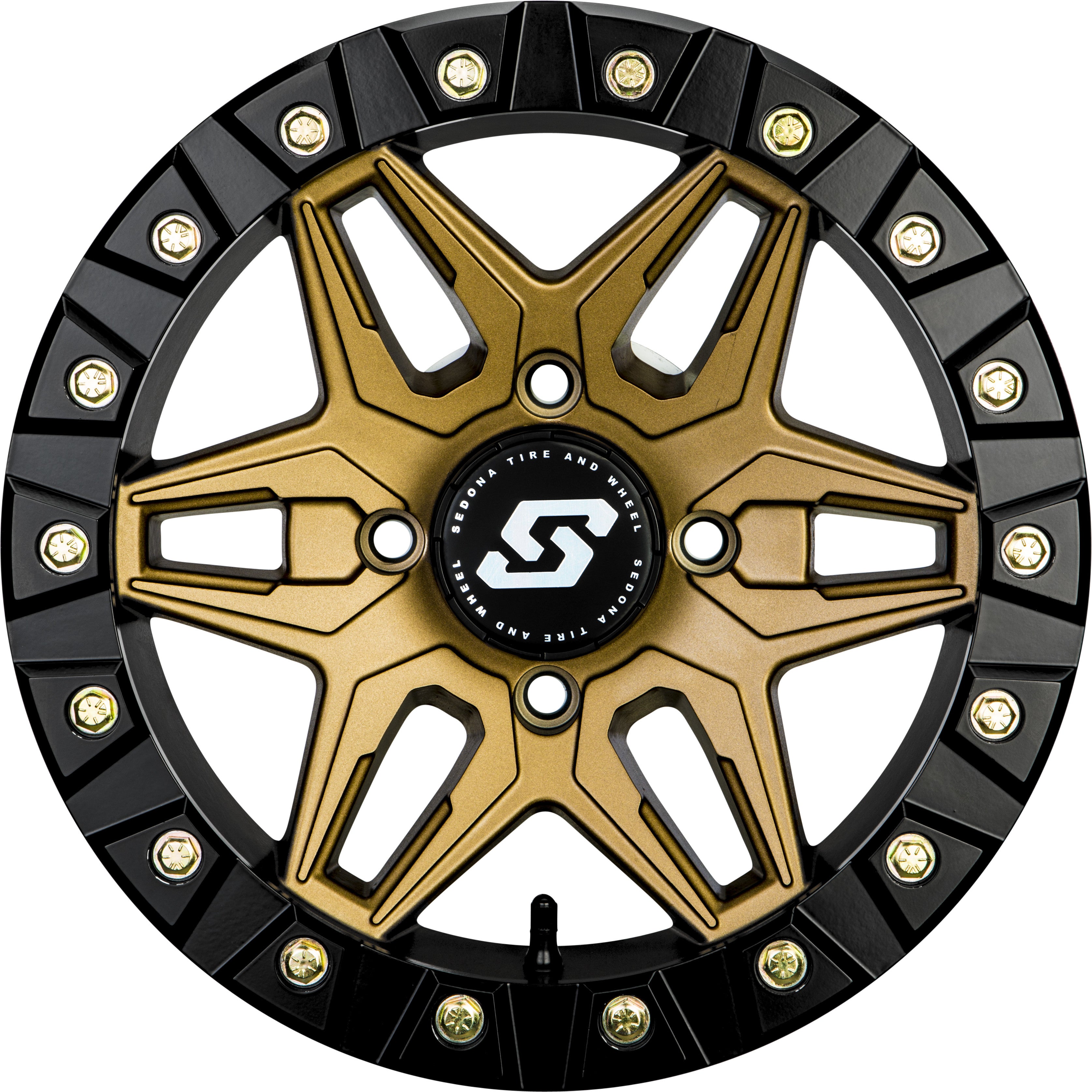 SPLIT 6 BDLK WHEEL 14X7 4/110 6+1 (+30MM) BRONZE