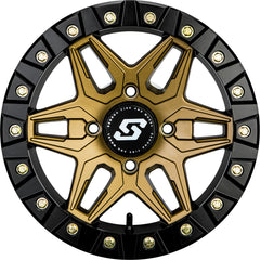 SPLIT 6 BDLK WHEEL 14X7 4/110 5+2 (+10MM) BRONZE