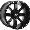 HOLLOW POINT WHEEL 14X10 4/137 5+5 (0MM) BLACK