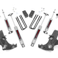 4 Inch Lift Kit | Chevy C1500/K1500 Pickup Extended Ca/Half-Ton SUV (88-99)