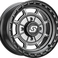 RIFT WHEEL 15X7 4/137 5+2 (+10MM) CARBON GREY