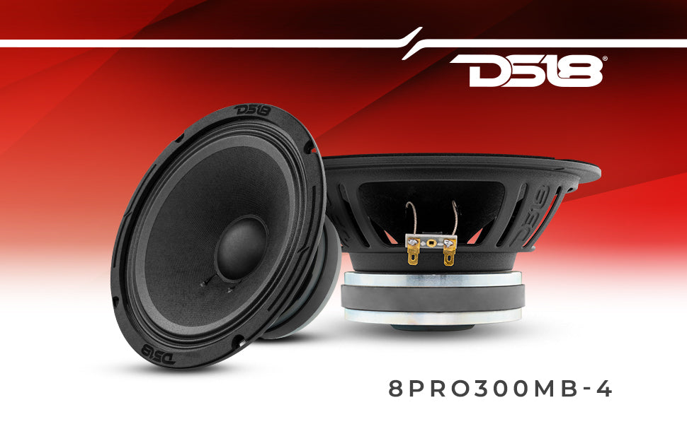 8" Mid-Bass Loudspeaker 150 Watts Rms 4-Ohm - DS18