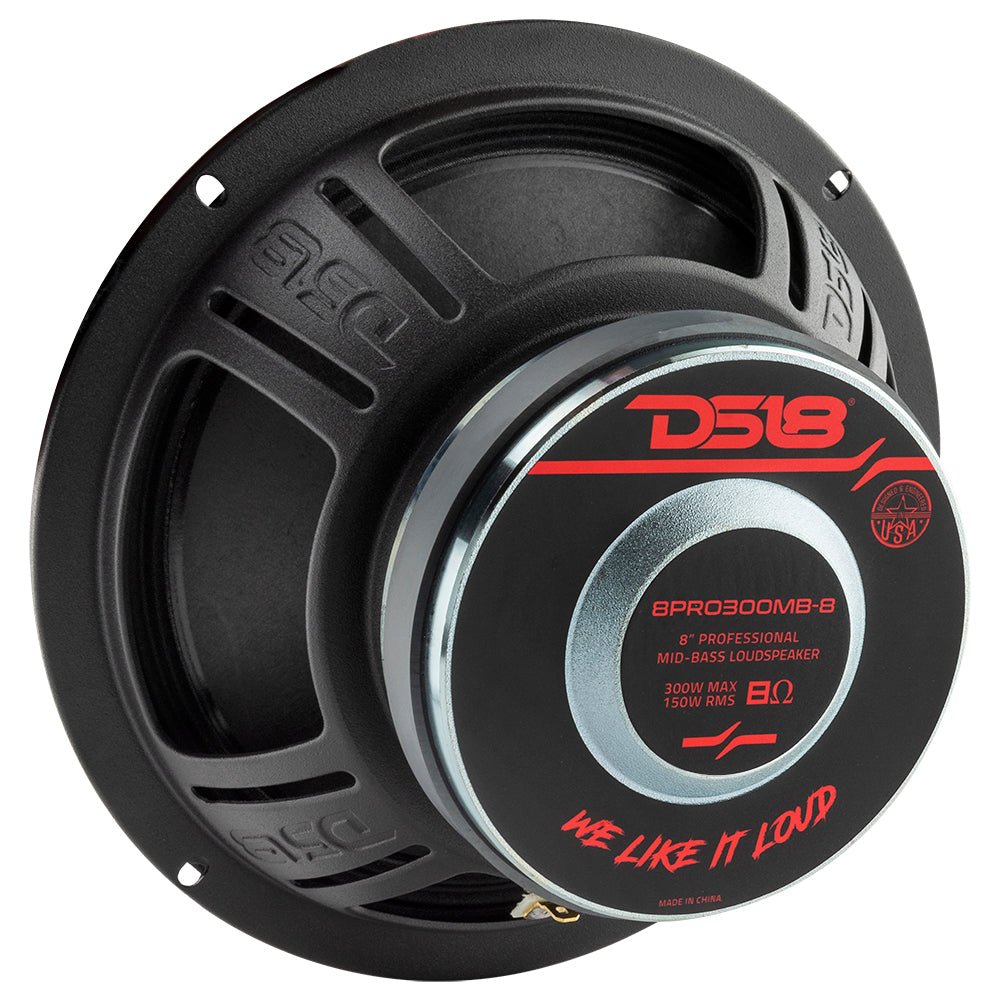 8" Mid-Bass Loudspeaker 150 Watts Rms 8-Ohm - DS18