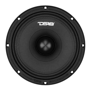 8" Midrange Loudspeaker with Neodymium Rings and Aluminum Bullet | 375 Watts RMS 4-Ohm - DS18