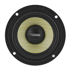 DXQ 6.5" 3-Way Component Speaker Set with Yellow Straw + Composite Foam Cone | 150W RMS 4-Ohm - DS18