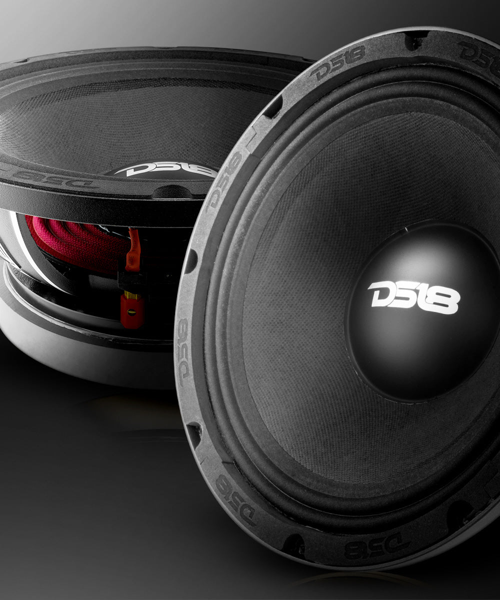 PRO-FU 10" Mid-Range Loudspeaker 400 Watts Rms 8-Ohm - DS18