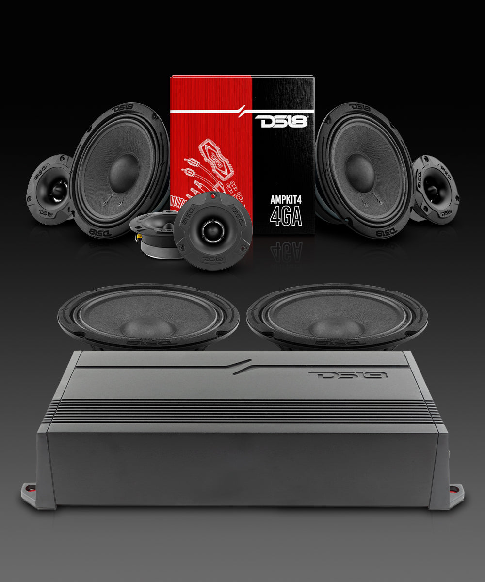 Stage1 Pro Audio Midbass Package - DS18