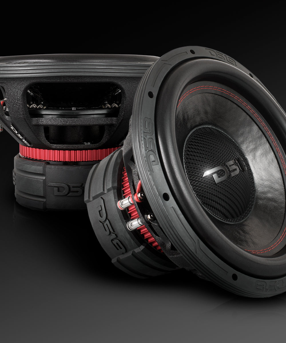 EXL 12” Subwoofer Dual Stack with Reinforced Cone 1500 Watts RMS 3" Dvc 4-Ohm - DS18