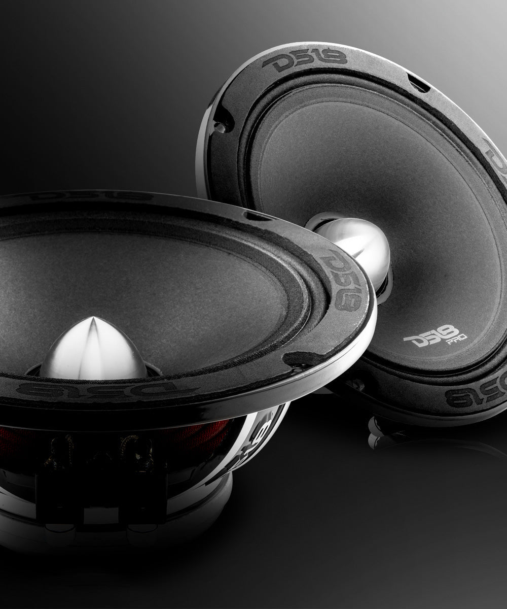 PRO 6.5" Neodymium Mid-Range Bullet Loudspeaker 250 Watts Rms 4-Ohm - DS18