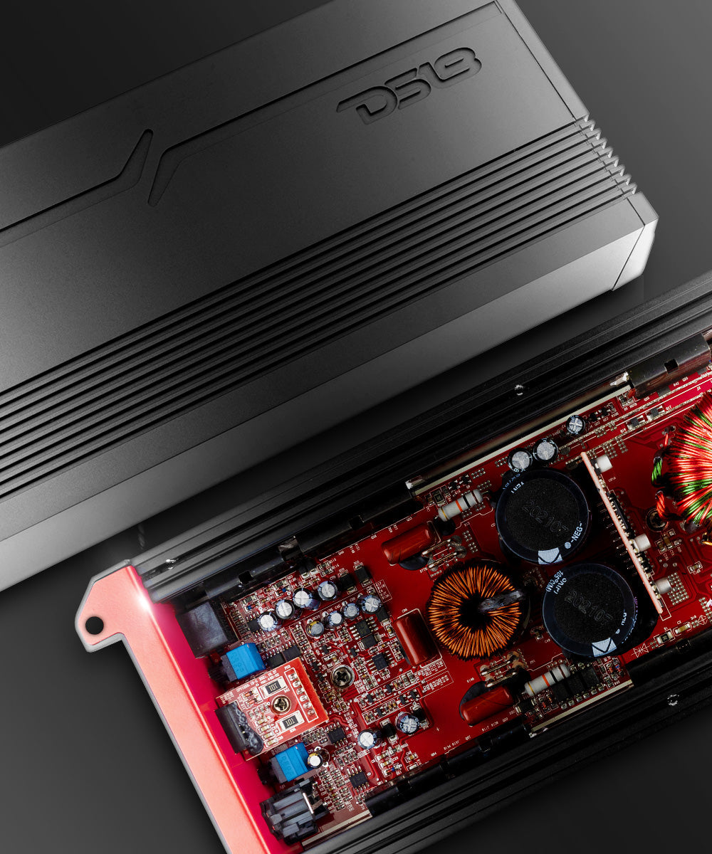 GEN-X Class D 1-Channel Amplifier | 1200W RMS @ 1-Ohm - DS18