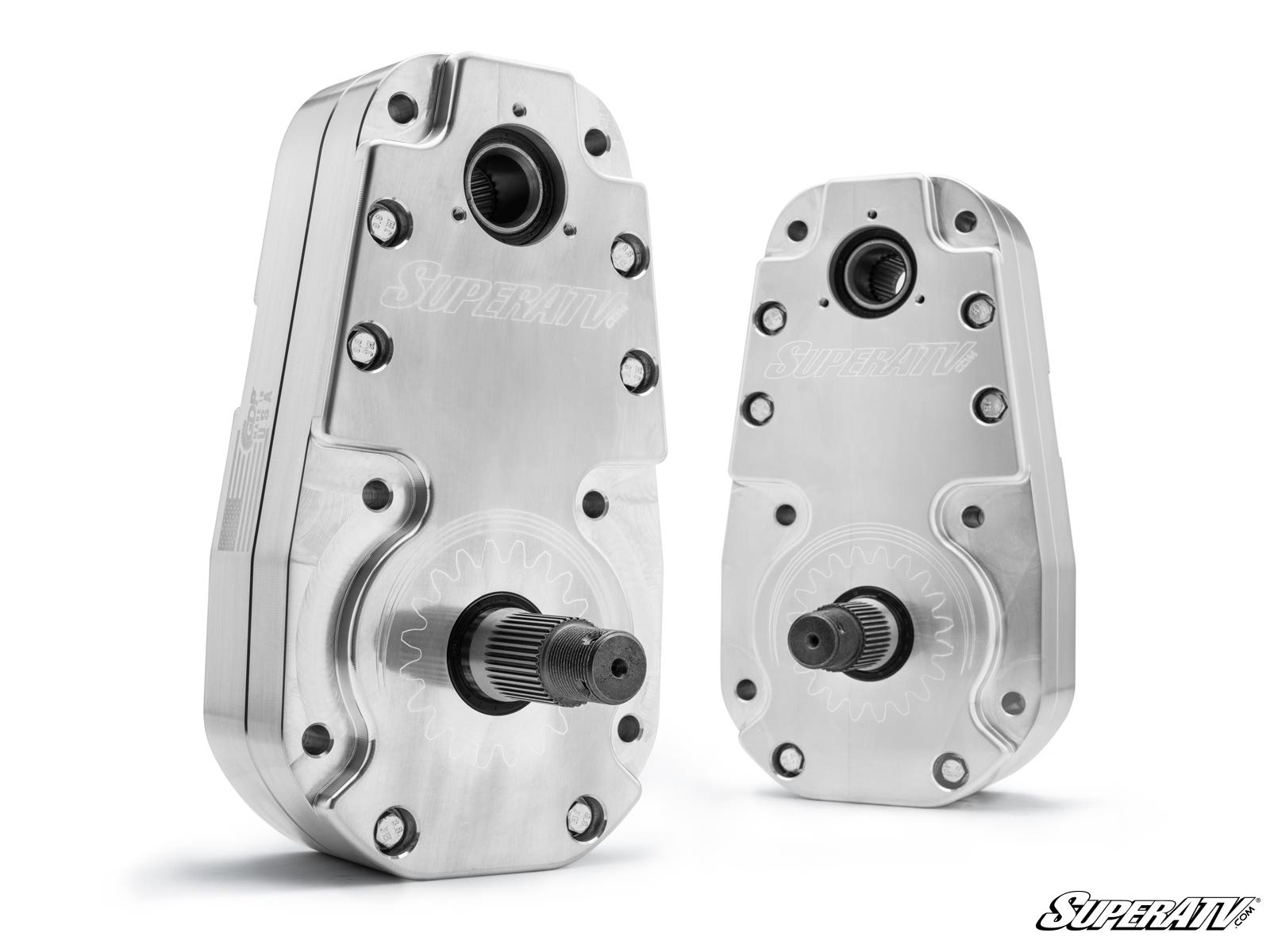 Polaris General XP 1000 8in. Portal Gear Lift - 2 Seat - Single Idler - 45% Gear Reduction - Billet Housing