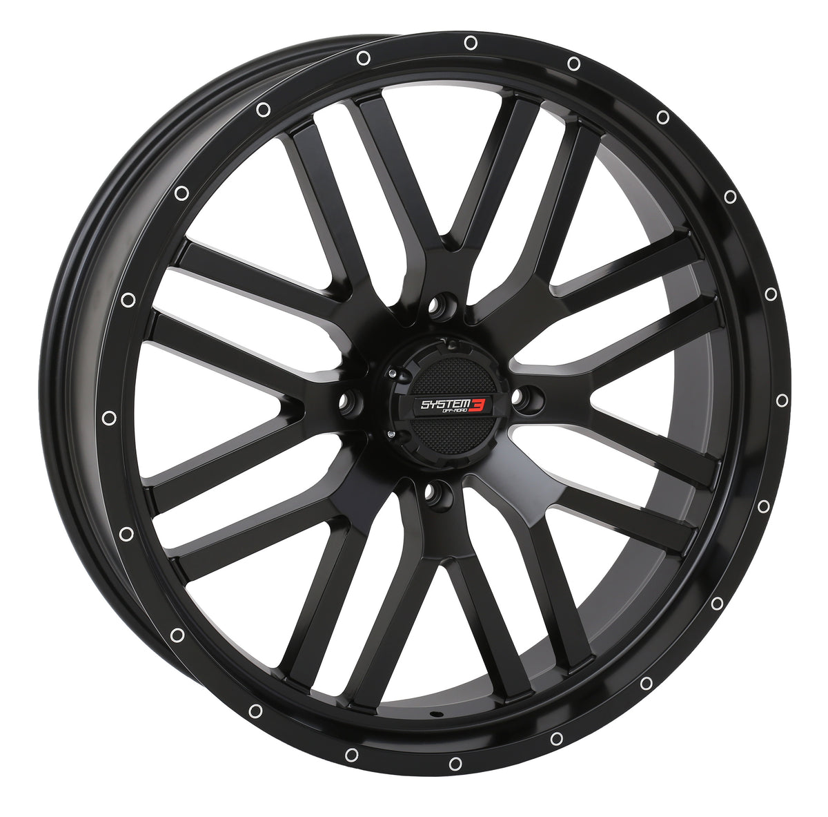 ST3 WHEEL 24X7 4+2.5 (+10MM) 4/156 4 MATTE BLACK