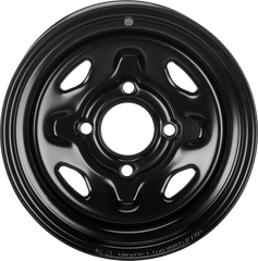 SEDONA STEEL 12X7 4/110 5+2 BLK FRONT