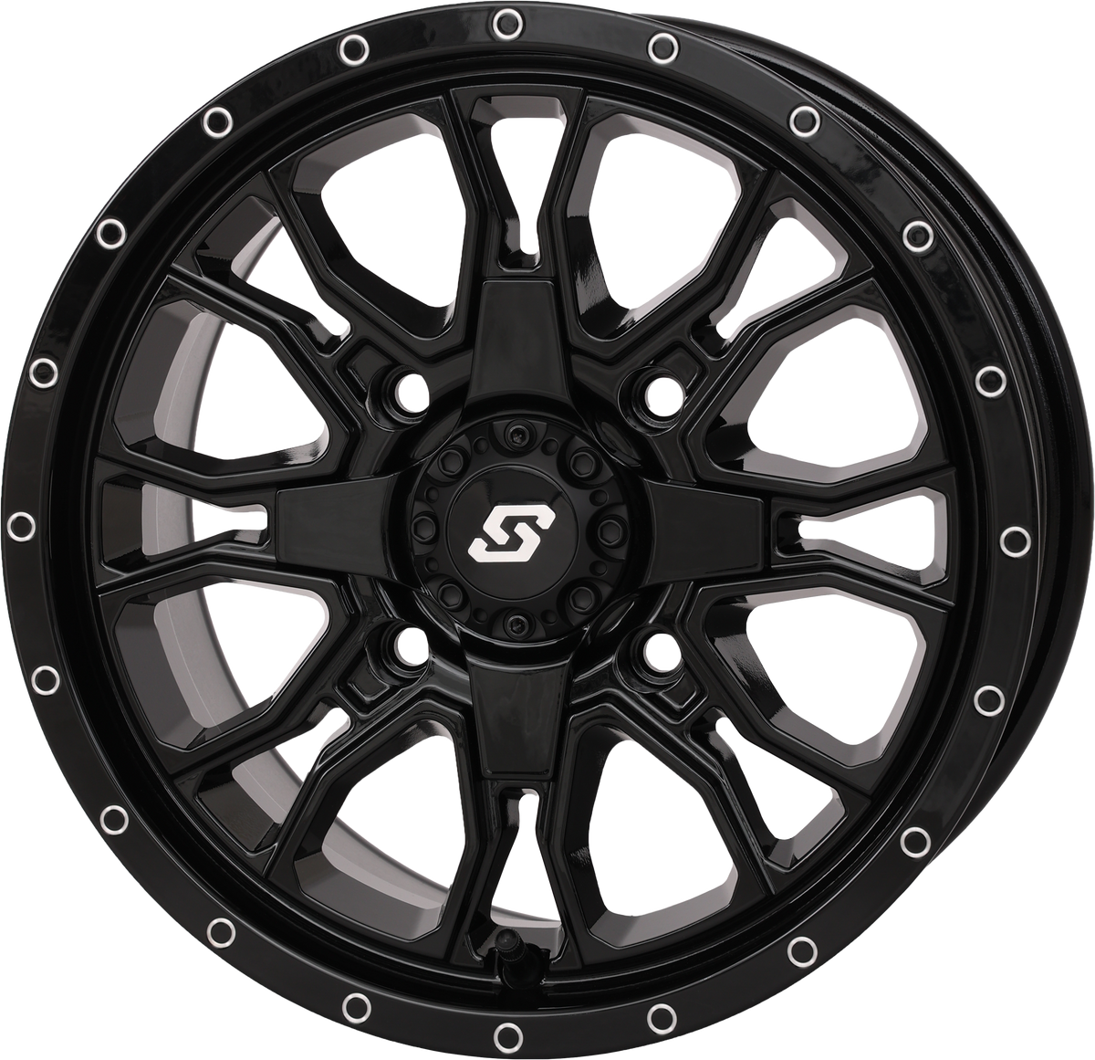 FUSION DD WHEEL 14X7 5+2 4/137 & 4/156 GLOSS BLACK