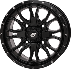 FUSION DD WHEEL 14X7 5+2 4/137 & 4/156 GLOSS BLACK